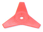 10" tri-cut plastic blade,20mm