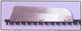 Debris deflector shield